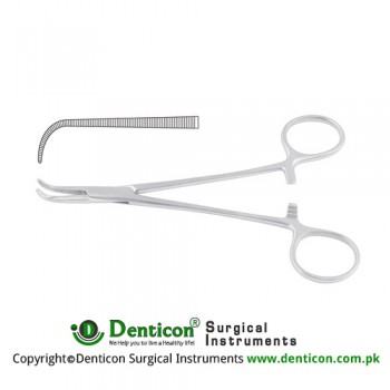 Gemini Dissecting and Ligature Forcep Curved Stainless Steel, 16 cm - 6 1/4" 